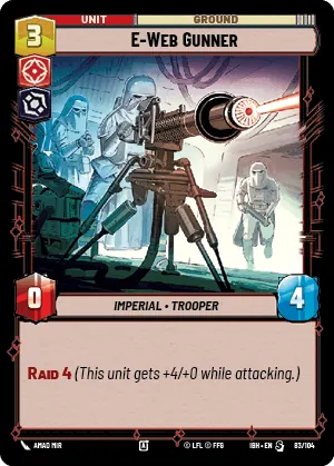E-Web Gunner — Standard