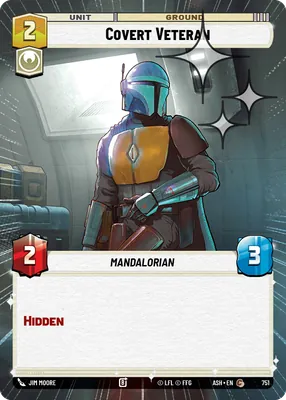 Covert Veteran — Hyperspace Foil