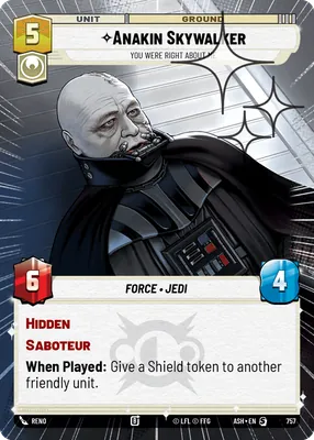 Anakin Skywalker — Hyperspace Foil