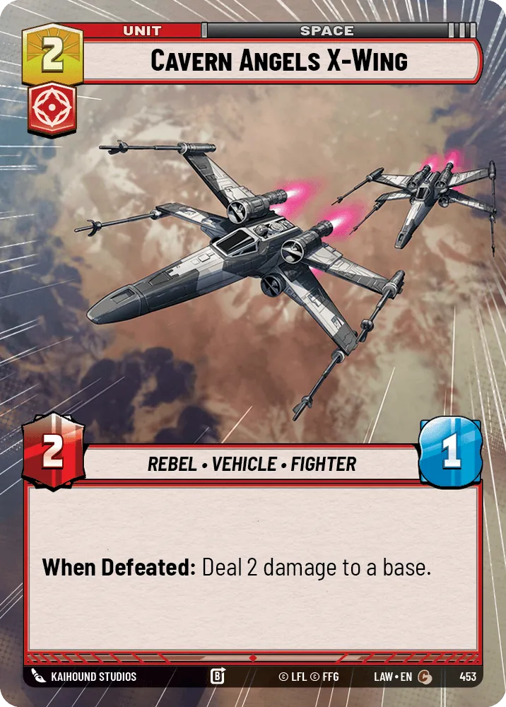 Cavern Angels X-Wing — Hyperspace