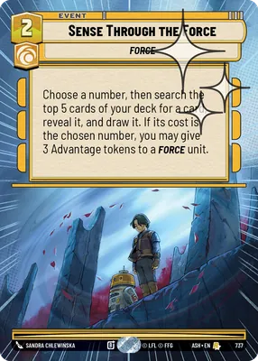 Sense Through the Force — Hyperspace Foil