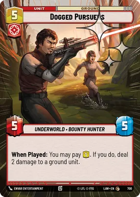 Dogged Pursuers — Hyperspace Foil