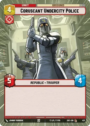 Coruscant Undercity Police — Hyperspace