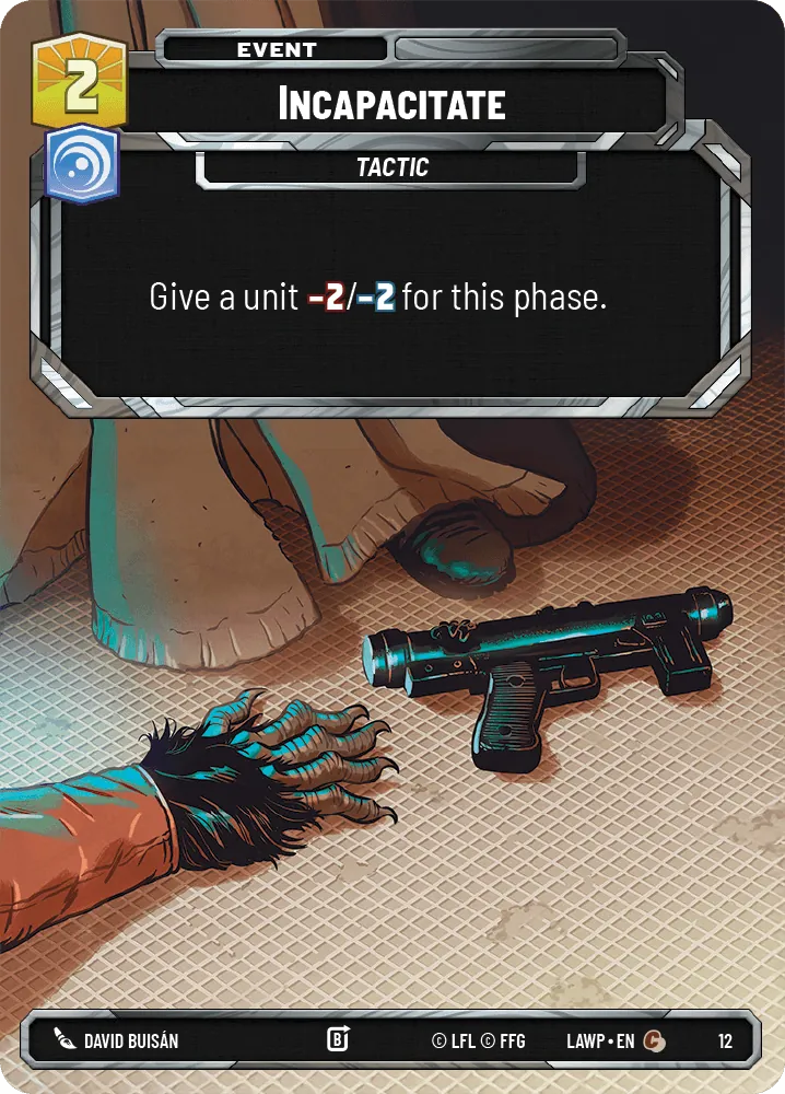 Incapacitate — Weekly Play