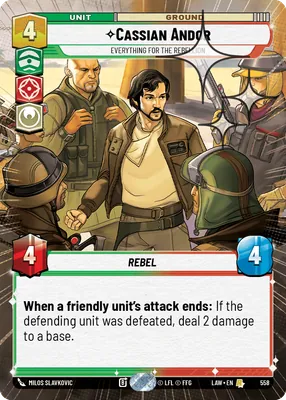 Cassian Andor — Hyperspace Foil