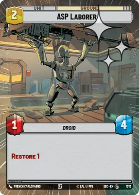 ASP Laborer — Hyperspace Foil