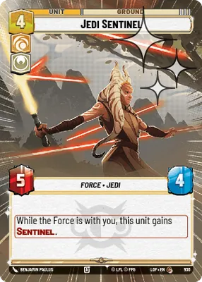 Jedi Sentinel — Hyperspace Foil