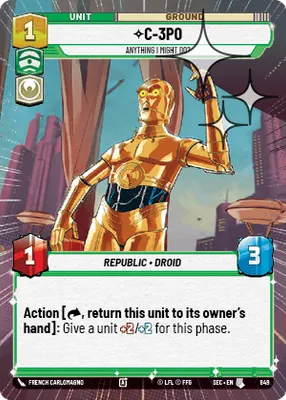 C-3PO — Hyperspace Foil