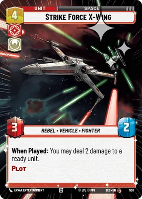 Strike Force X-Wing — Hyperspace Foil