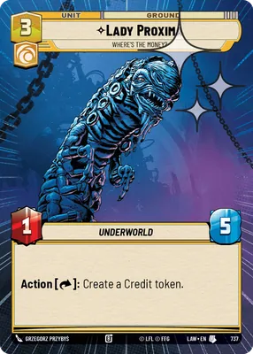 Lady Proxima — Hyperspace Foil