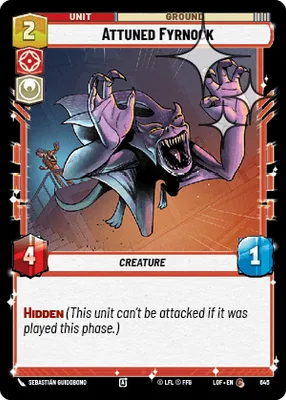 Attuned Fyrnock — Standard Foil
