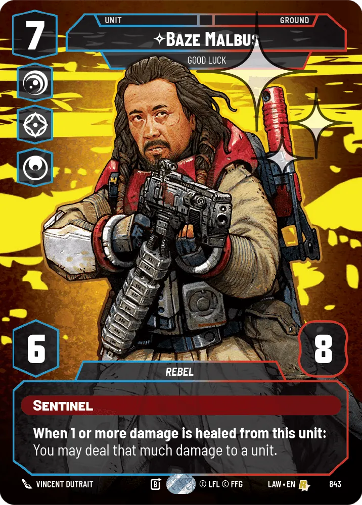 Baze Malbus — Foil Prestige