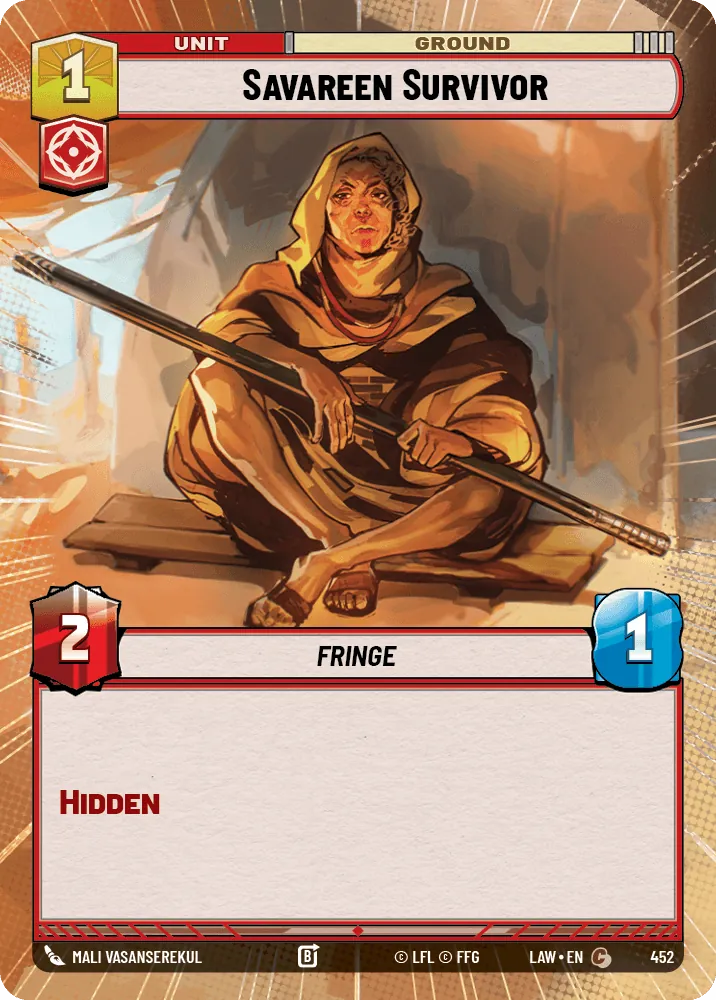 Savareen Survivor — Hyperspace