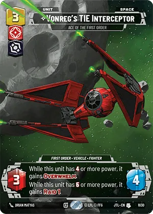 Vonreg's TIE Interceptor — Standard Prestige