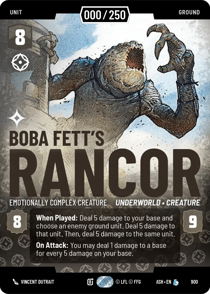 Boba Fett's Rancor — Serialized Prestige