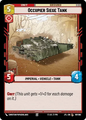 Occupier Siege Tank — Standard