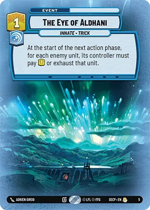 The Eye of Aldhani — Weekly Play