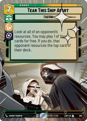 Tear This Ship Apart — Hyperspace Foil