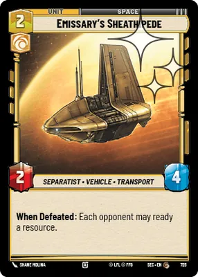 Emissary's Sheathipede — Standard Foil