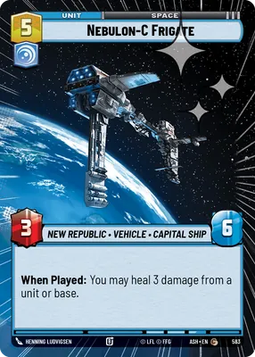Nebulon-C Frigate — Hyperspace Foil