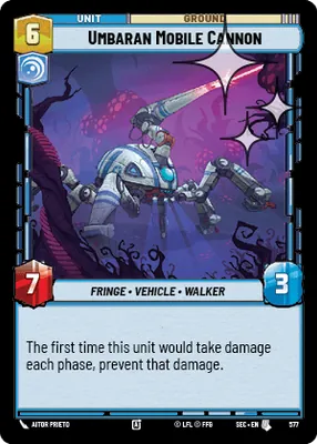 Umbaran Mobile Cannon — Standard Foil