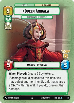Queen Amidala — SS Top 8