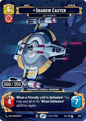 Shadow Caster — Serialized Prestige