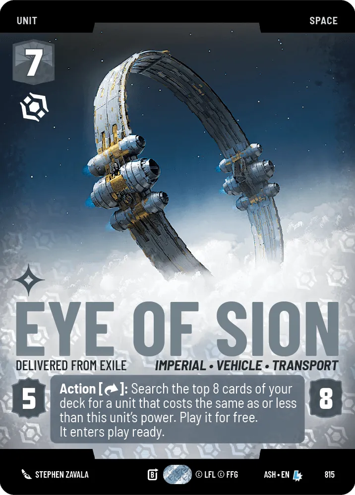 Eye of Sion — Standard Prestige
