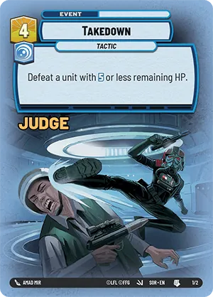 Takedown — SS Judge
