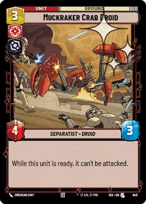 Muckraker Crab Droid — Standard Foil
