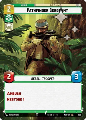 Pathfinder Sergeant — Hyperspace Foil