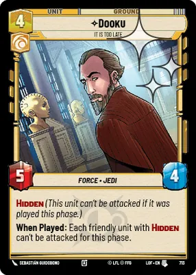 Dooku — Standard Foil