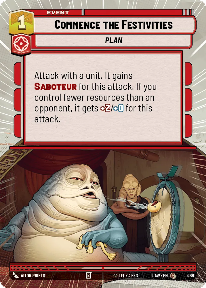 Commence the Festivities — Hyperspace