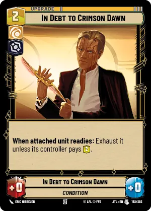 In Debt to Crimson Dawn