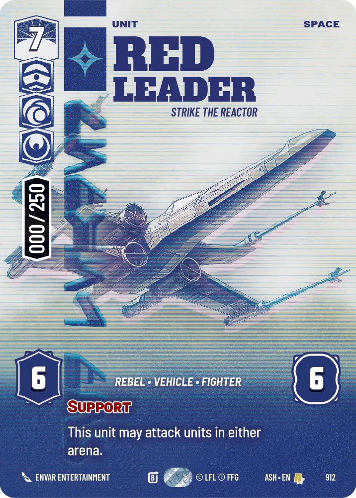 Red Leader — Serialized Prestige