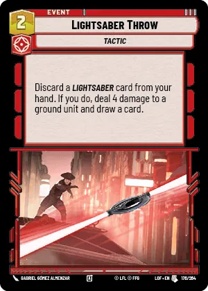 Lightsaber Throw