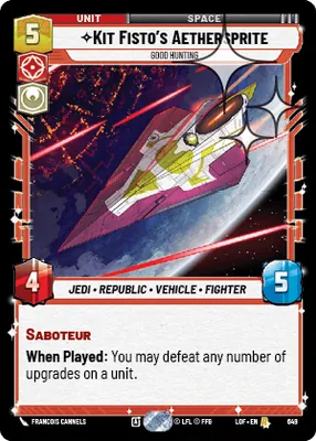 Kit Fisto's Aethersprite — Standard Foil