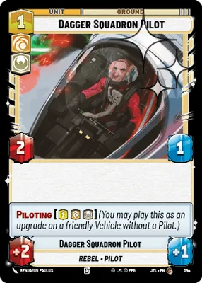 Dagger Squadron Pilot — Standard Foil