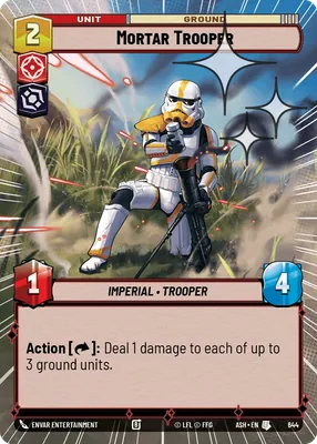 Mortar Trooper — Hyperspace Foil