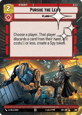 Pursue the Lead — Hyperspace Foil