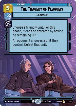 The Tragedy of Plagueis — Hyperspace