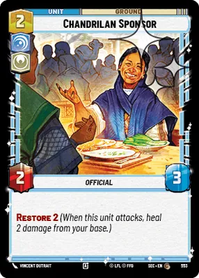 Chandrilan Sponsor — Standard Foil