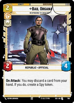 Bail Organa — Standard Foil
