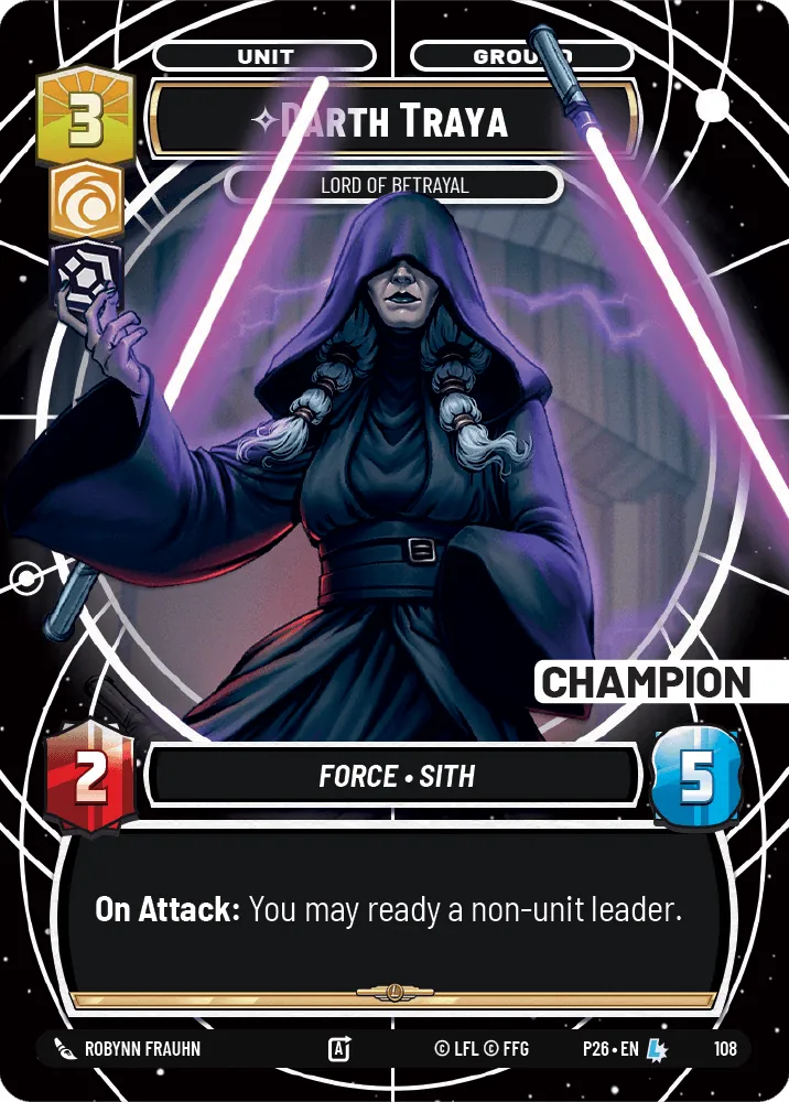 Darth Traya — RQ Champion