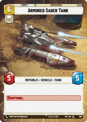 Armored Saber Tank — Hyperspace