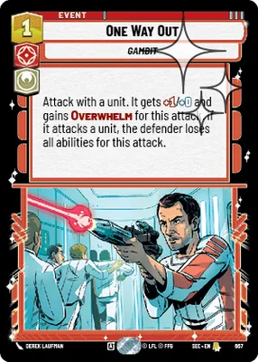 One Way Out — Standard Foil