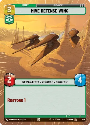 Hive Defense Wing — Hyperspace