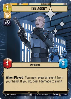 ISB Agent — Hyperspace Foil