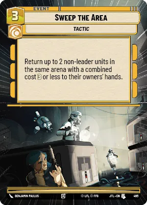 Sweep the Area — Hyperspace