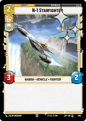 N-1 Starfighter — Standard Foil